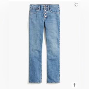 J. Crew Flare Crop Jean Button Fly Size 25